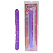 Crystal Jellies Double Dong - Paars
