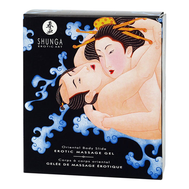 Shunga - Massagegel Erdbeere & Champagner