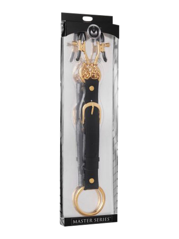 Penitentiary Nipple-Klemmen und Penis-Ring