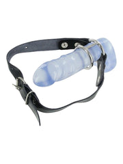 Strikt Leder 'Deep Throat' Knebel