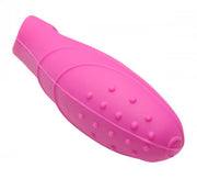 G-Punkt Fingervibrator aus Silikon in Pink