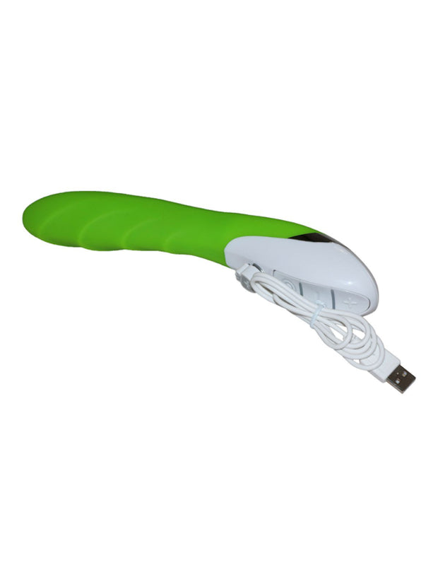 Mystim - Sassy Simon Golvende Vibrator - Lime Groen
