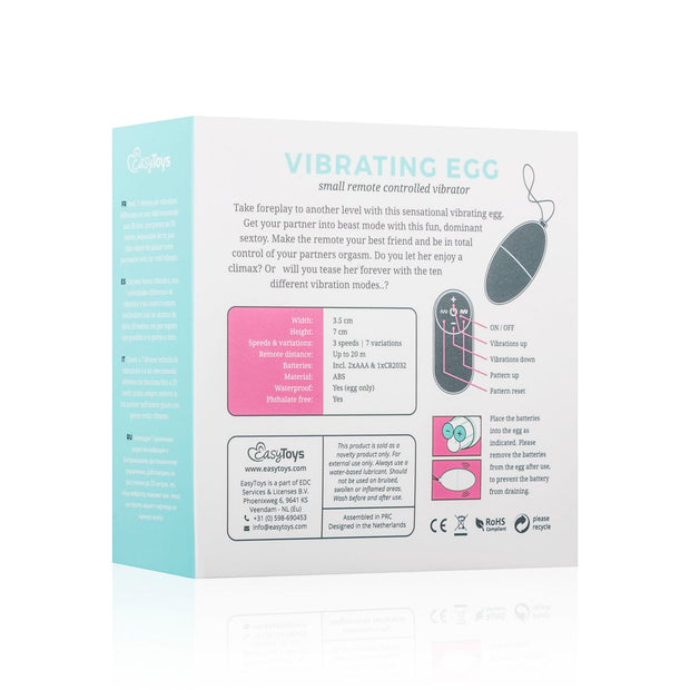 EasyToys - Vibrations-Ei - Rosa