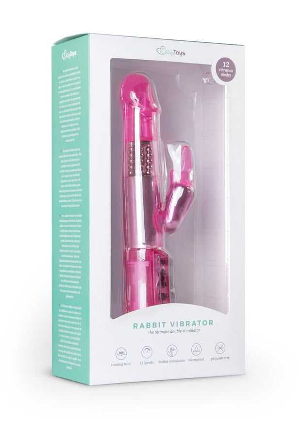 Rabbit Vibrator in Pink