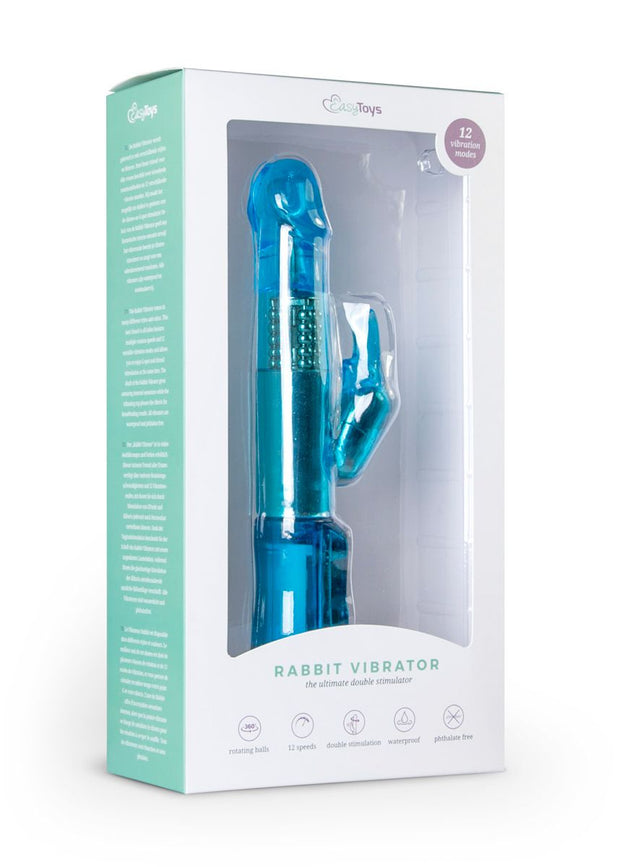 Rabbit Vibrator in Blau