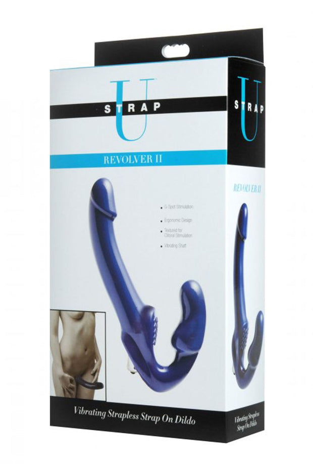 Revolver II Strapless vibrierende Umschnalldildo