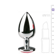 Butt Plug aus Metall - L