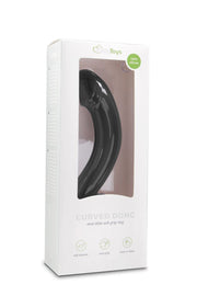 Schwarzer Prostata-Dildo aus Silikon