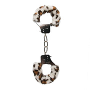 Plüschhandschellen - Leopard