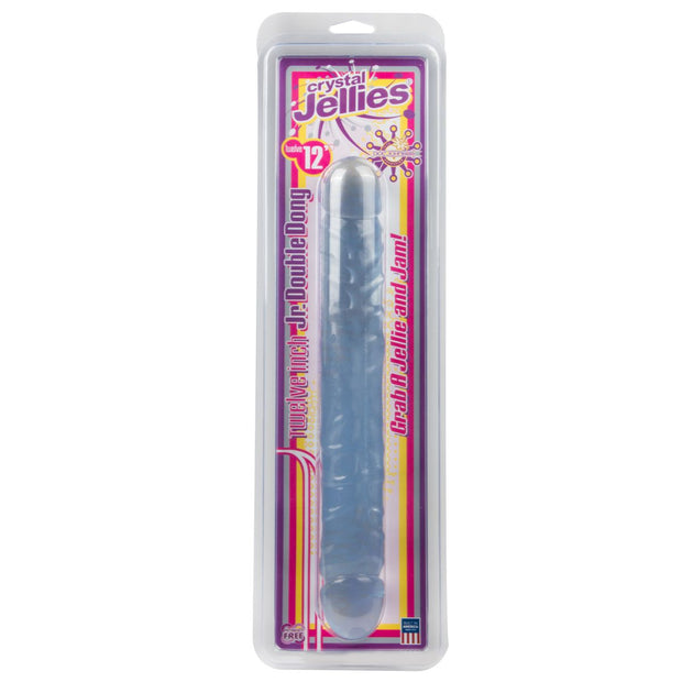 Crystal Jellies - 30,48 cm Jr. Doppeldildo
