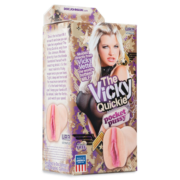 Der Vicky Quickie - ULTRASKYN Taschen-Muschi