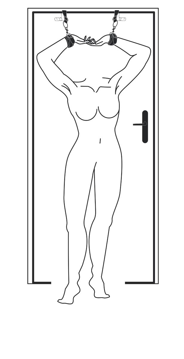 Over the Door Wrist Cuffs