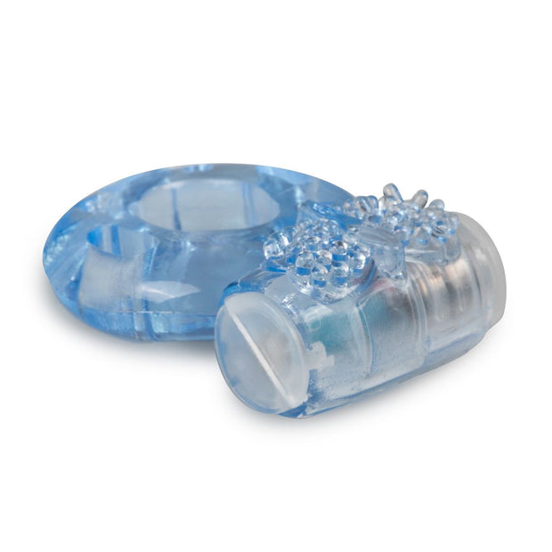 Vibrierender Cockring Mit Genopptem Klitorisstimulator