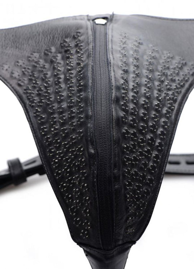 Gemeines Ledersuspensorium mit Dornen