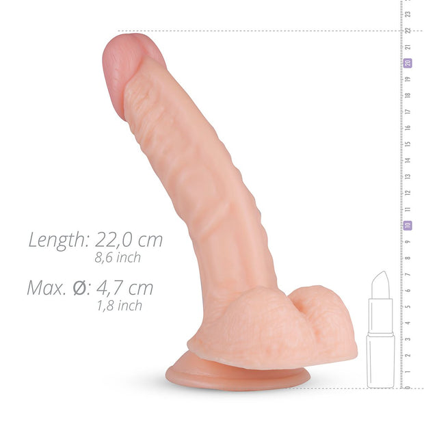 Derek realistischer Dildo - 22 cm
