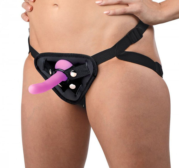 Double-G Deluxe Vibrating Strap-On Kit