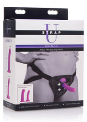 Double-G Deluxe Vibrating Strap-On Kit