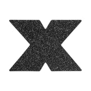 Flash Cross Tepelstickers - Zwart