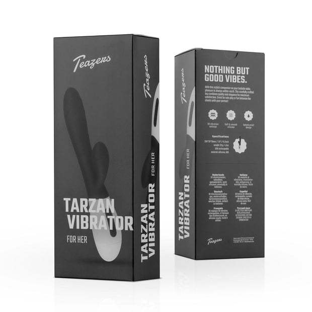 Teazers Rabbit Vibrator - schwarz