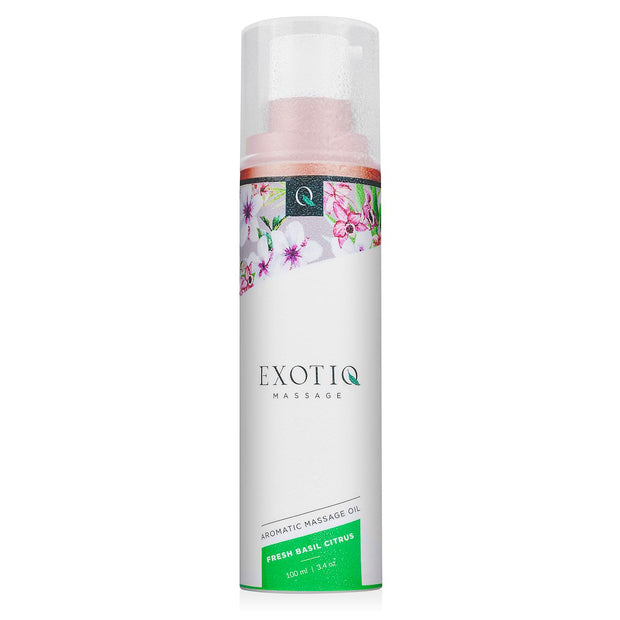 Exotiq Massage Oil Basilikum-Zitrus - 100 ml