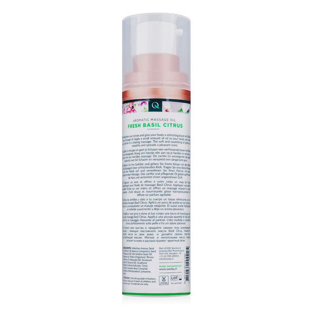 Exotiq Massage Oil Basilikum-Zitrus - 100 ml