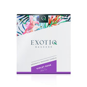 Exotiq Massagekerze Violet Rose - 200g