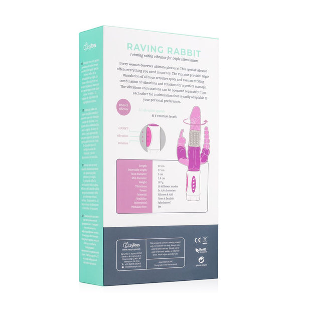 Raving Rabbit Vibrator - lila