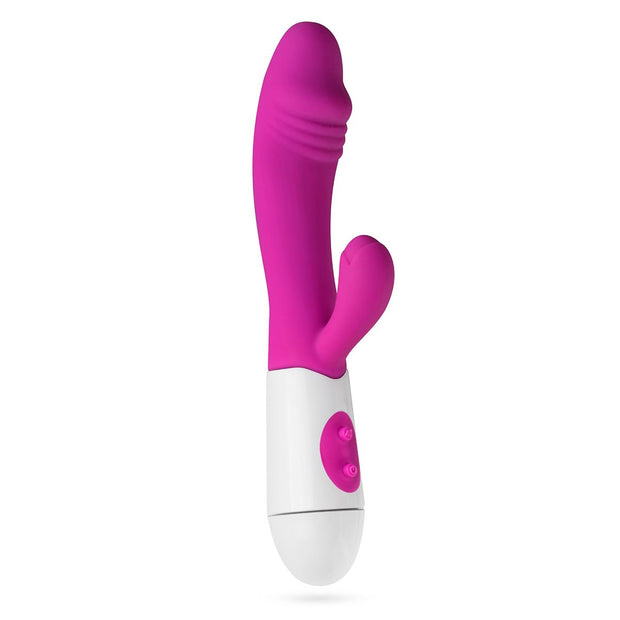 Realistischer Rabbit Vibrator - pink