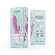 Realistischer Rabbit Vibrator - lila