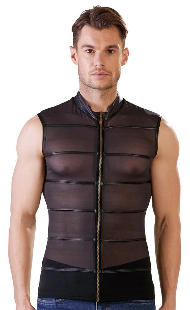 Herren-Shirt aus Powernet