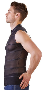 Herren-Shirt aus Powernet