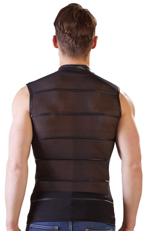 Herren-Shirt aus Powernet