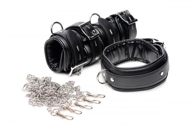 Sklaven Bondage Ketten Set