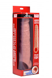 Extender Penis-Hülle mit Noppen - Light Skin