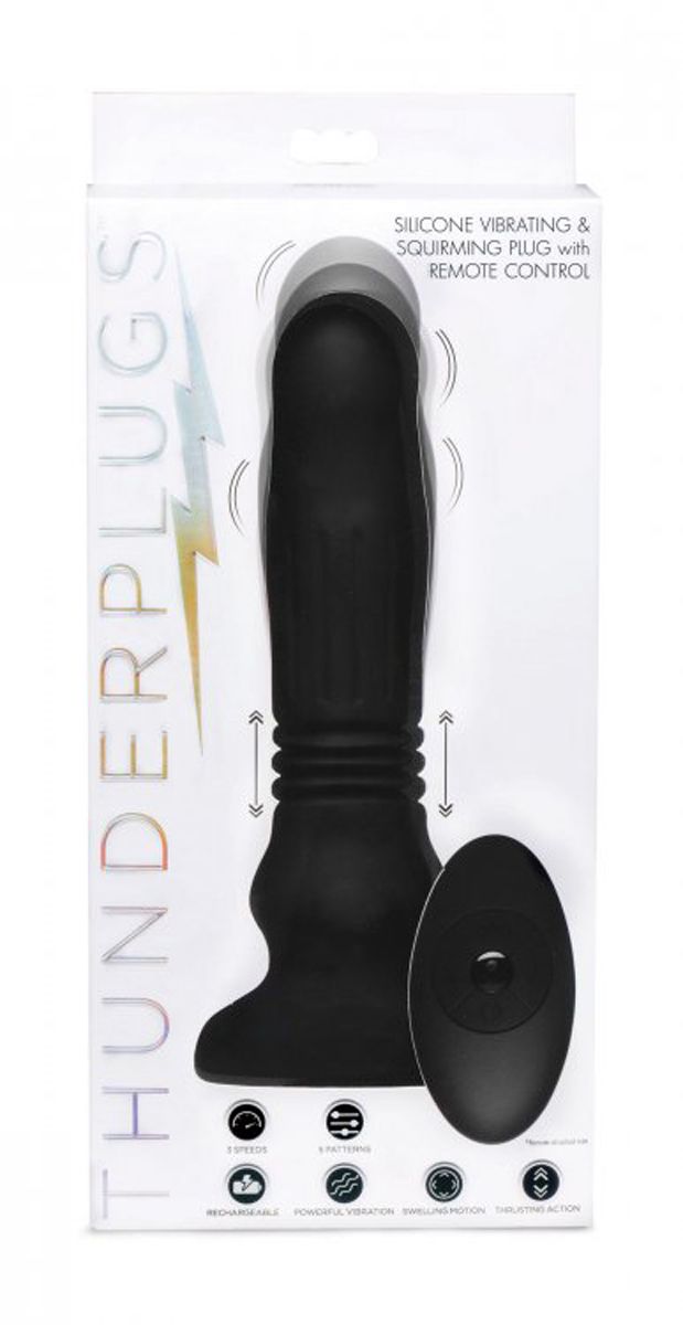 Thunderplug Thrusting und vibrierender Analvibrator
