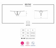 Tanga mit offenem Intimbereich