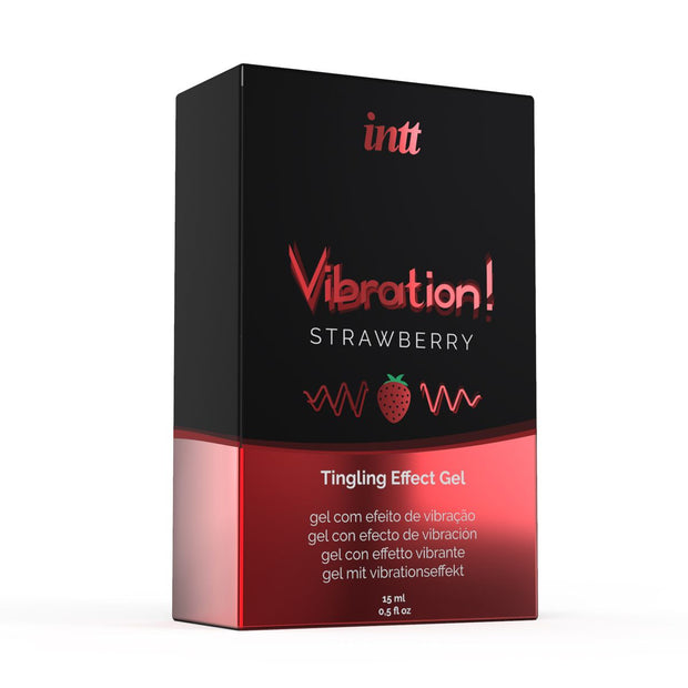 INTT - Vibration! Strawberry Tintelende Gel