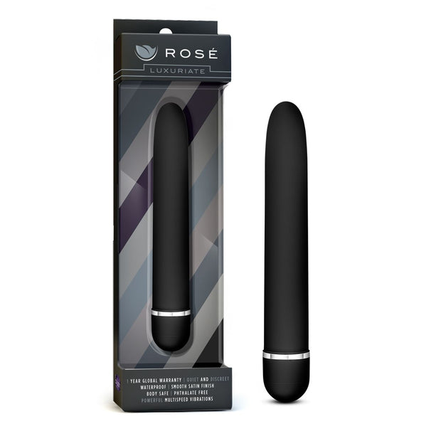 Rose Luxuriate Vibrator - Schwarz