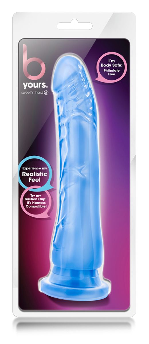 B Yours Sweet 'N Hard Dildo - Blau