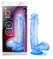 B Yours Sweet 'N Hard realistischer Dildo - Blau