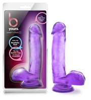 B Yours Sweet 'N Hard realistischer Dildo - Lila
