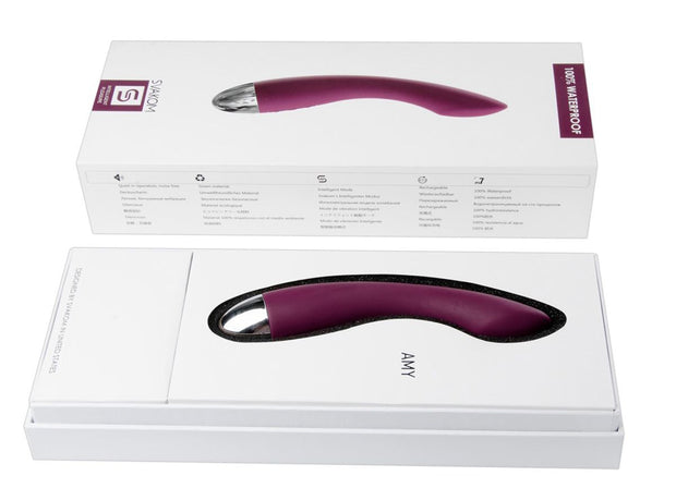 SVAKOM - Amy G-Punkt Vibrator - Lila