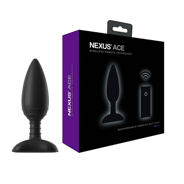 Nexus - Ace Vibrerende Buttplug - Small