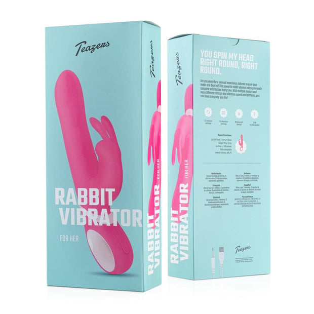 Rotierender und vibrierender Rabbit Vibrator