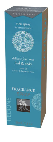 Pheromone Bed & Body Duft für Männer - Bernstein und japanische Minze
