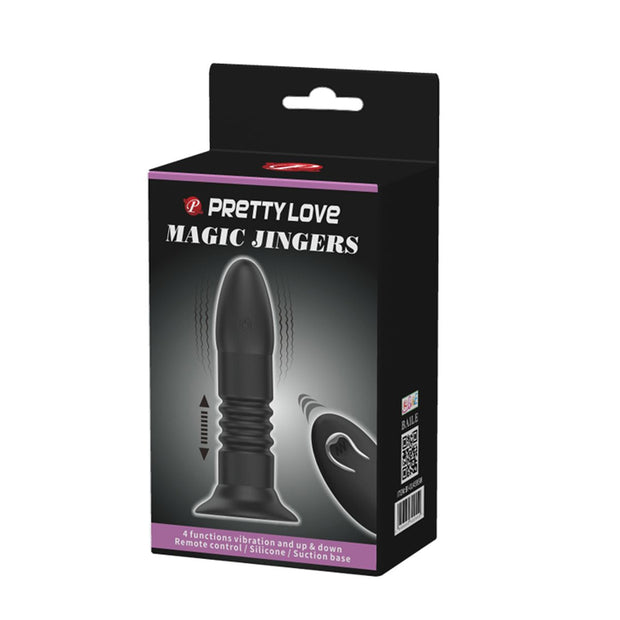 Magic Jingers vibrierender/stoßender Butt Plug