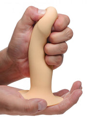Squeeze-It Phallic Dildo - Beige