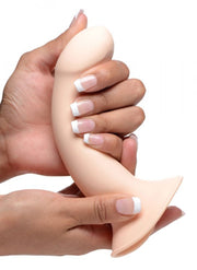 Squeeze-It Phallic Dildo - Beige