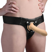 Squeeze-It Phallic Dildo - Beige