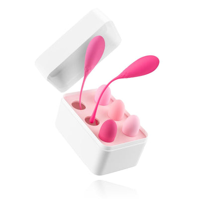 Teazers Kegelbälle Set Gewichtete Übungsbälle – Beckenboden-Übungsball zum